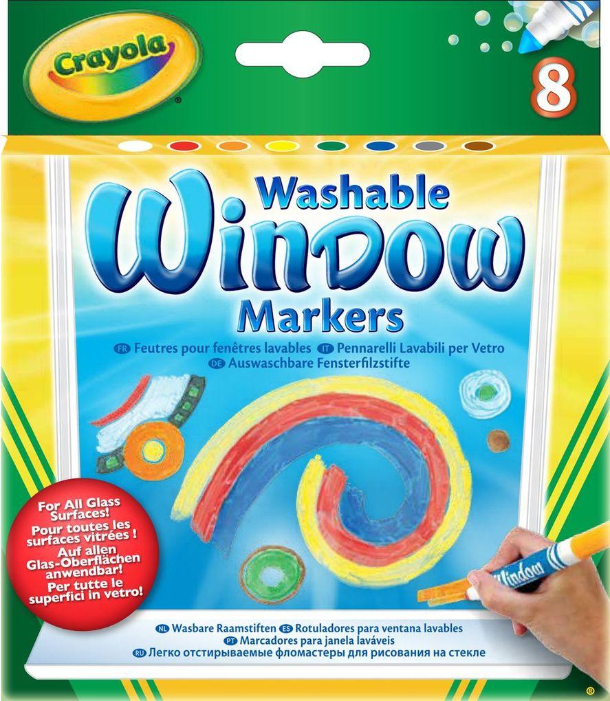 Crayola - 8 Window Markers