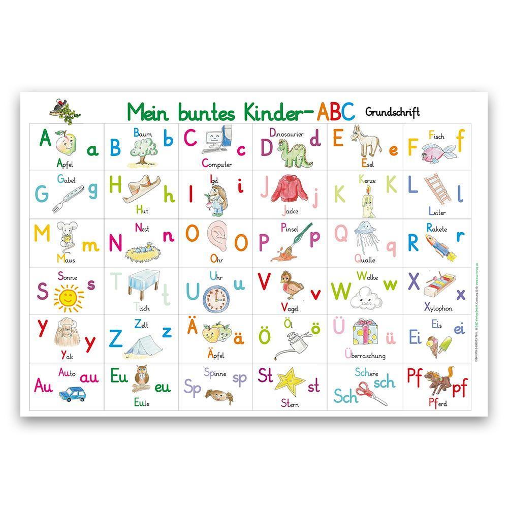 Mein buntes Kinder-ABC Grundschrift