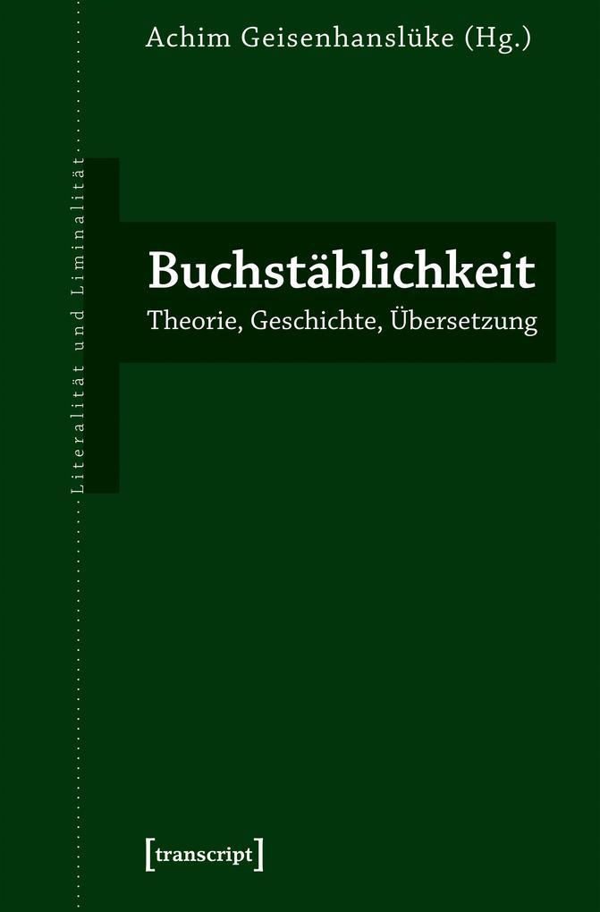 Buchstäblichkeit