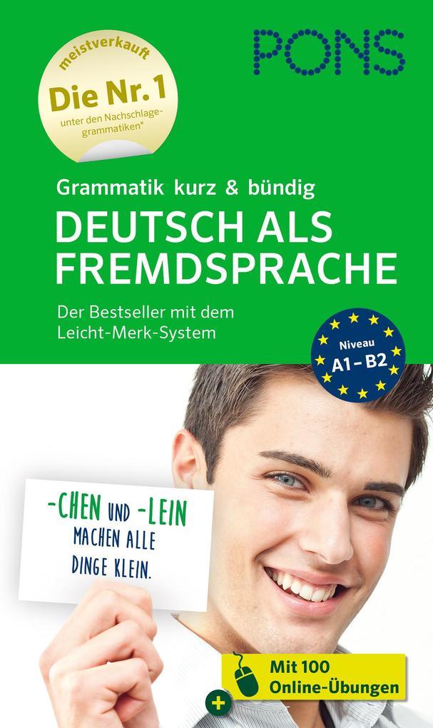 PONS Grammatik kurz & bündig Deutsch als Fremdsprache