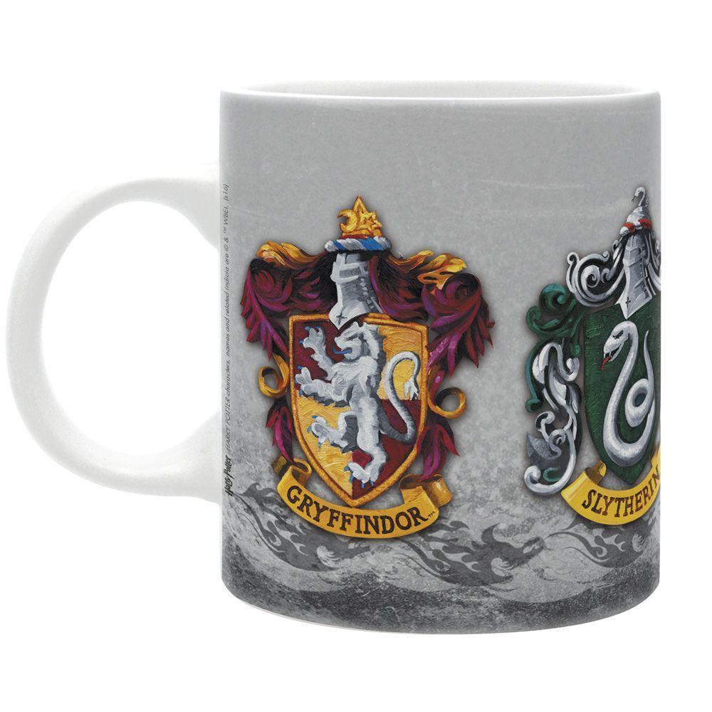 HARRY POTTER - Mug - 320 ml - The 4 Houses - subli - With box