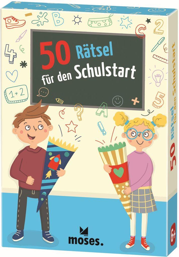 50 Rätsel für den Schulstart