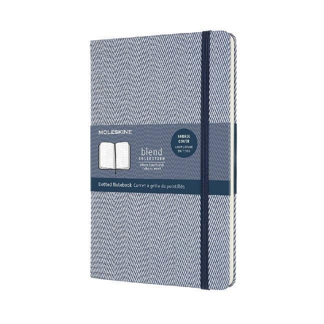 Moleskine Notizbuch Blend Large/A5 Liniert, Blau