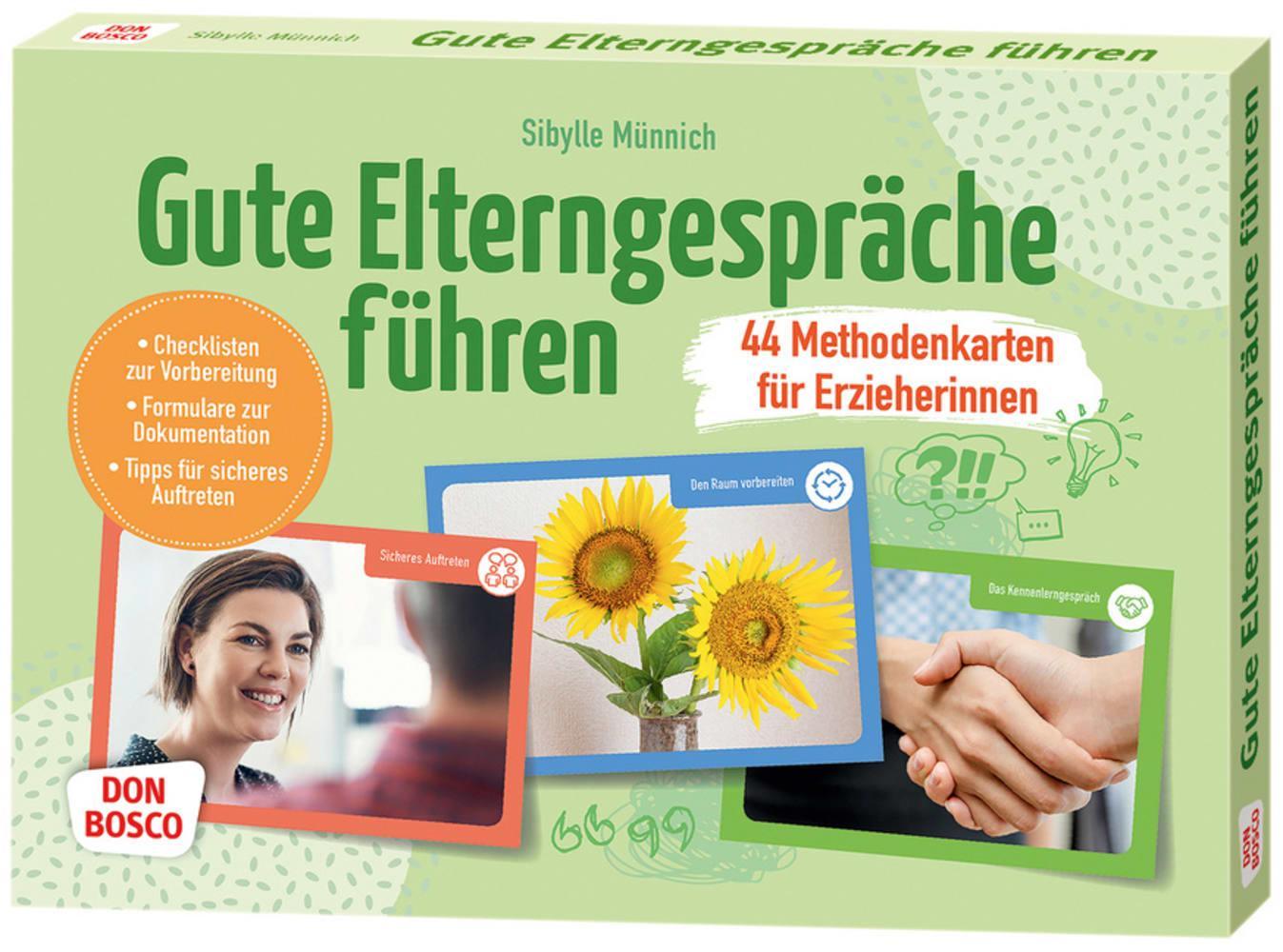 Gute Elterngespräche führen - 44 Methodenkarten für Erzieherinnen