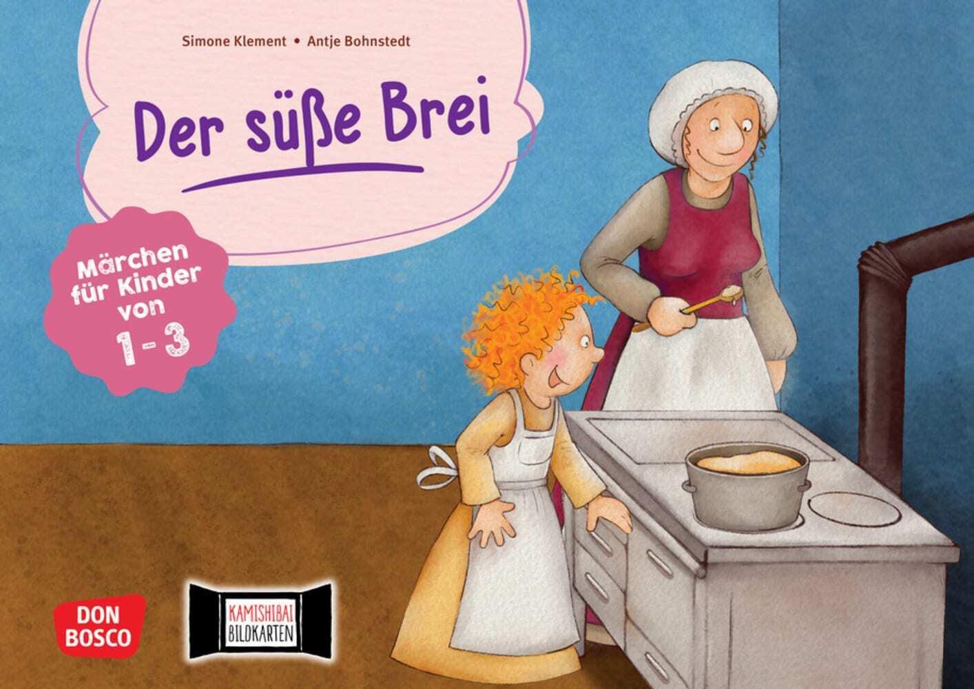 Der süße Brei. Kamishibai Bildkartenset.