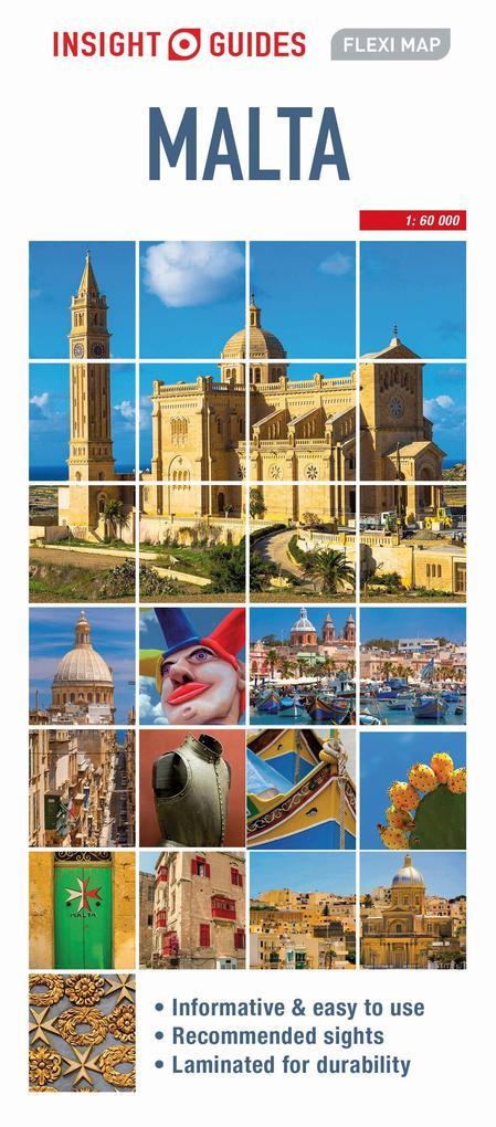 Insight Guides Flexi Map Malta (Insight Maps)