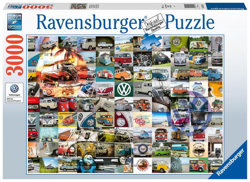 Ravensburger - 99 Bulli Moments, 3000 Teile