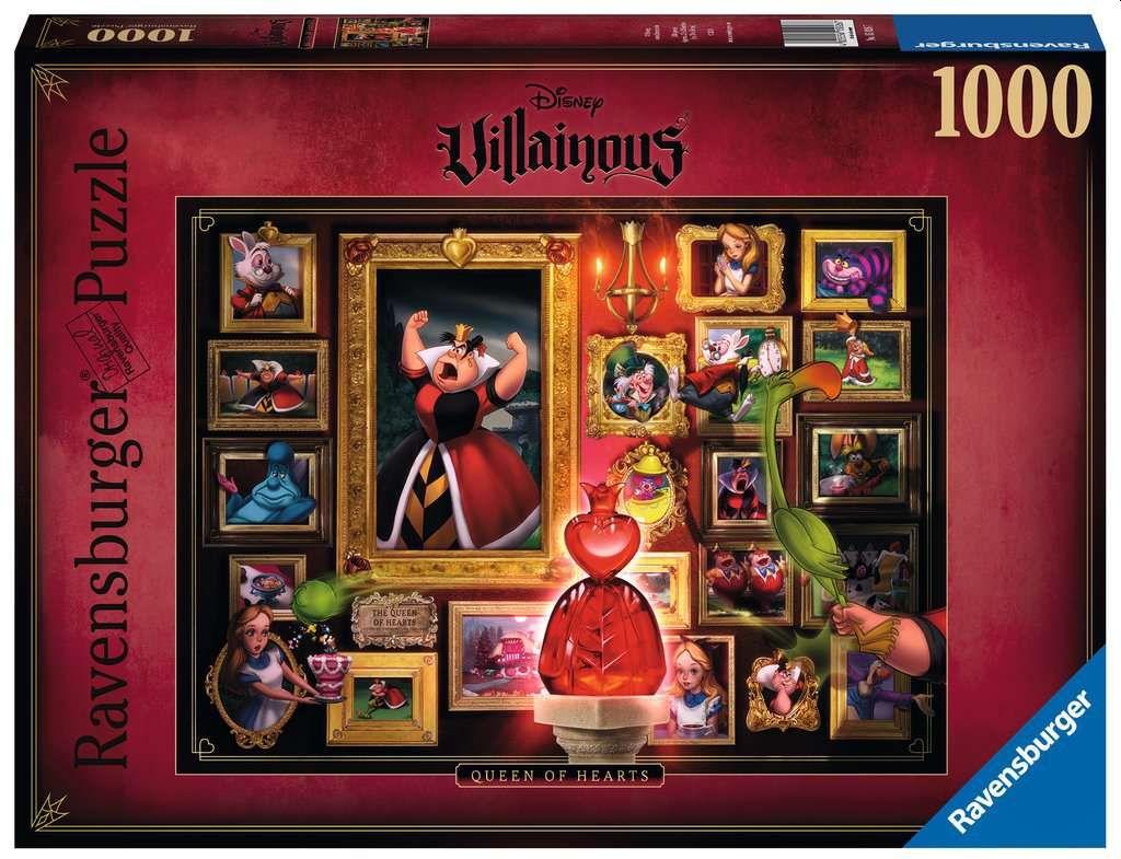 Ravensburger - Villainous: Queen of Hearts, 1000 Teile