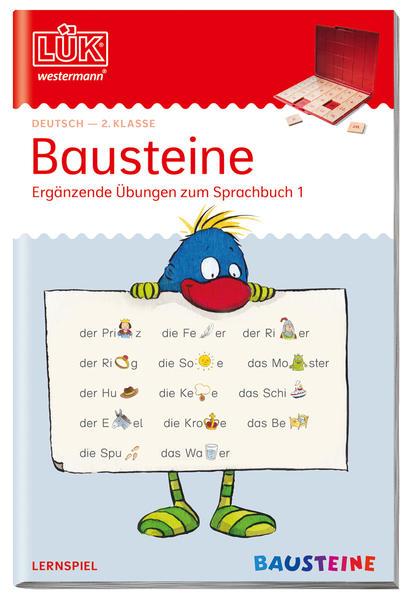 LÜK. Deutsch. 2. Klasse. - Teil 1: Bausteine - Ergänzende Übungen zum Sprachbuch, Teil 1