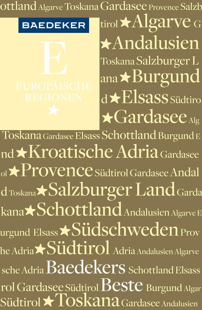 Baedeker Reiseführer E-Book Baedeker's Beste Europäische Regionen