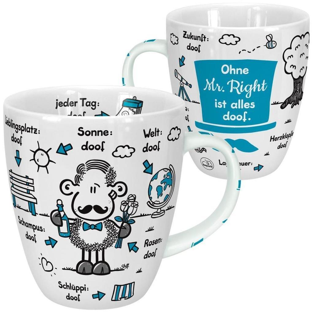 Tasse "Ohne Mr. Right ist alles doof."