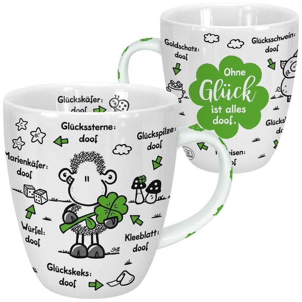 Tasse "Ohne Glück ist alles doof."