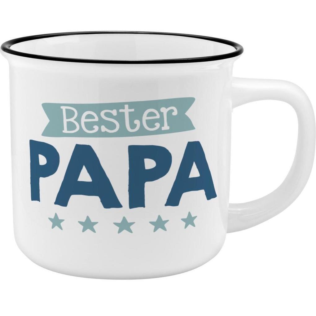 Gruss und Co 45765 Becher für Papa, New Bone China Porzellan, 35 cl