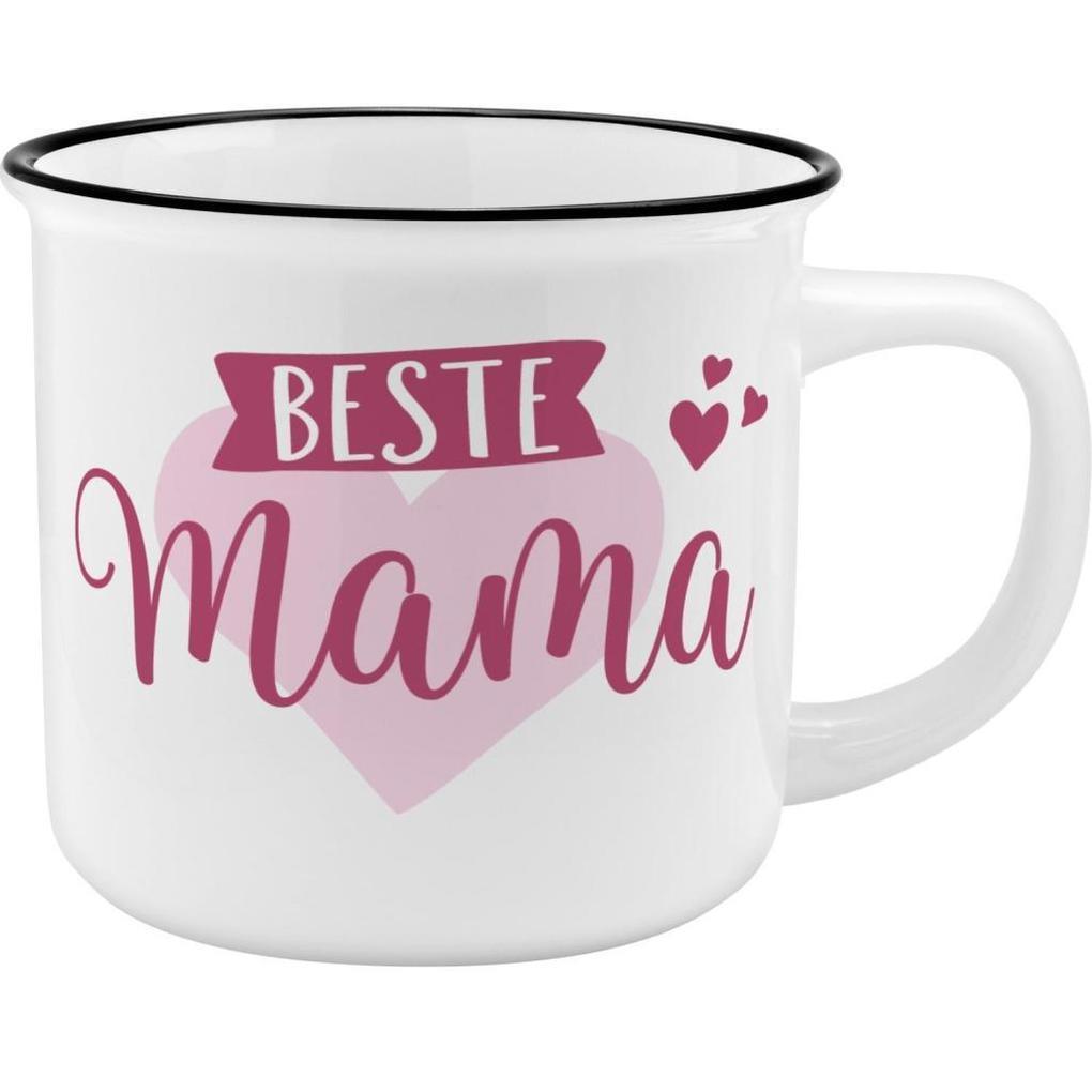 Gruss und Co 45764 Becher für Mama, New Bone China Porzellan, 35 cl