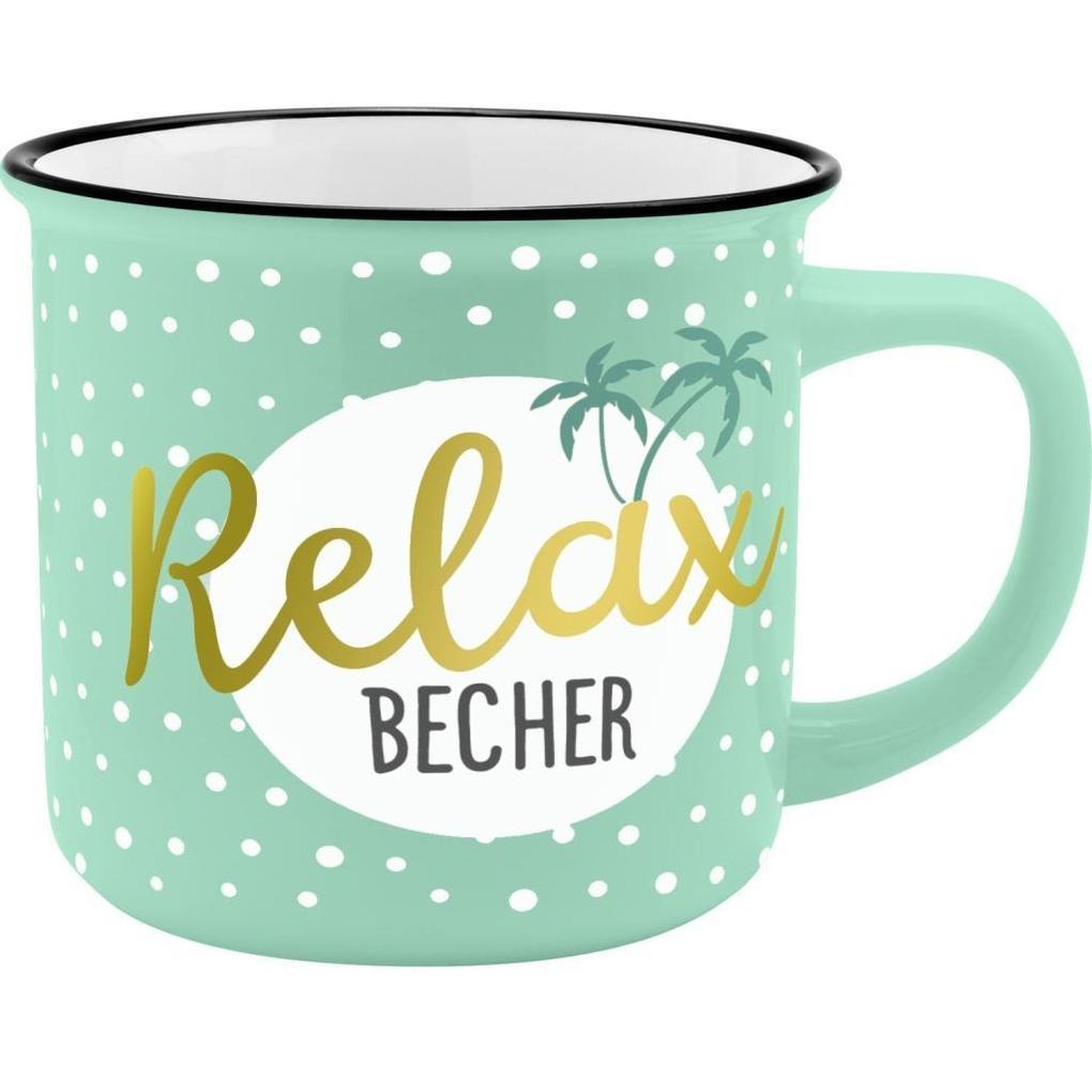 Gruss und Co 45788 Becher Relax, New Bone China Porzellan, 35 cl