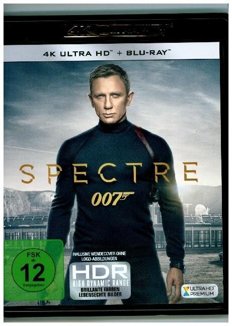 James Bond 007 - Spectre 4K, 1 UHD-Blu-ray + 1 Blu-ray