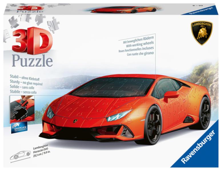 Ravensburger 11238 - Lamborghini, 3D Puzzle, 108 Teile