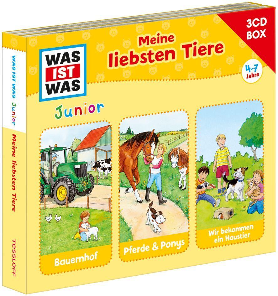 Was Ist Was Junior - 3-CD Hörspielbox Vol.3 Tiere