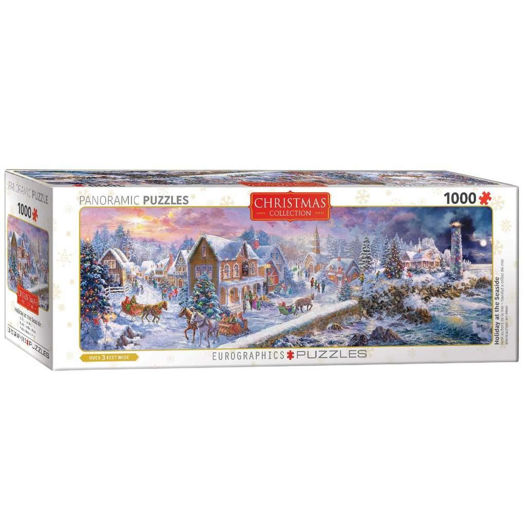 Eurographics 6010-5318 - Holiday at the Seaside , Panorama Puzzle - 1000 Teile