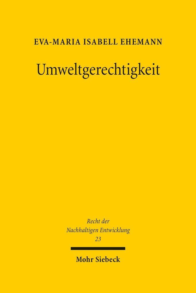 Umweltgerechtigkeit