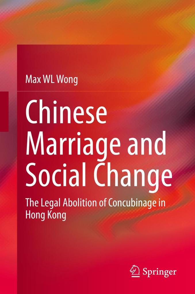 Chinese Marriage and Social Change