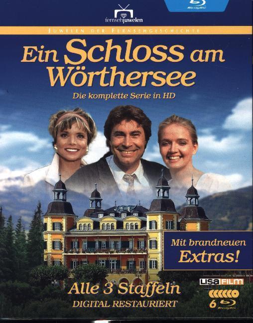 Ein Schloss am Wörthersee - Gesamtbox (Staffel 1 - 3). 6 Blu-rays