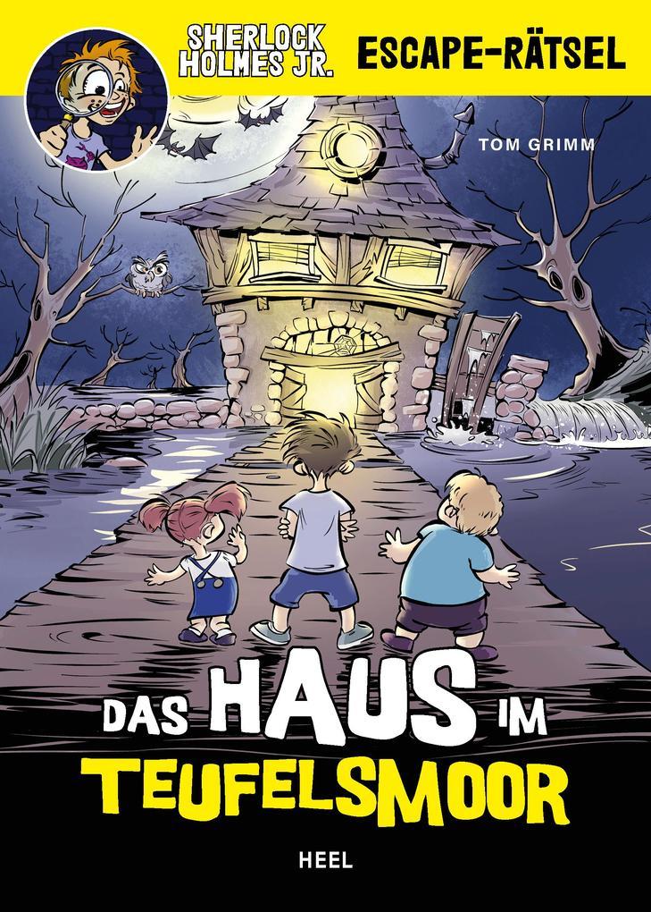 Sherlock Holmes Junior - Escape-Rätsel: Das Haus im Teufelsmoor- Das perfekte Geschenk für alle Escape-Room Rätsel-Fans