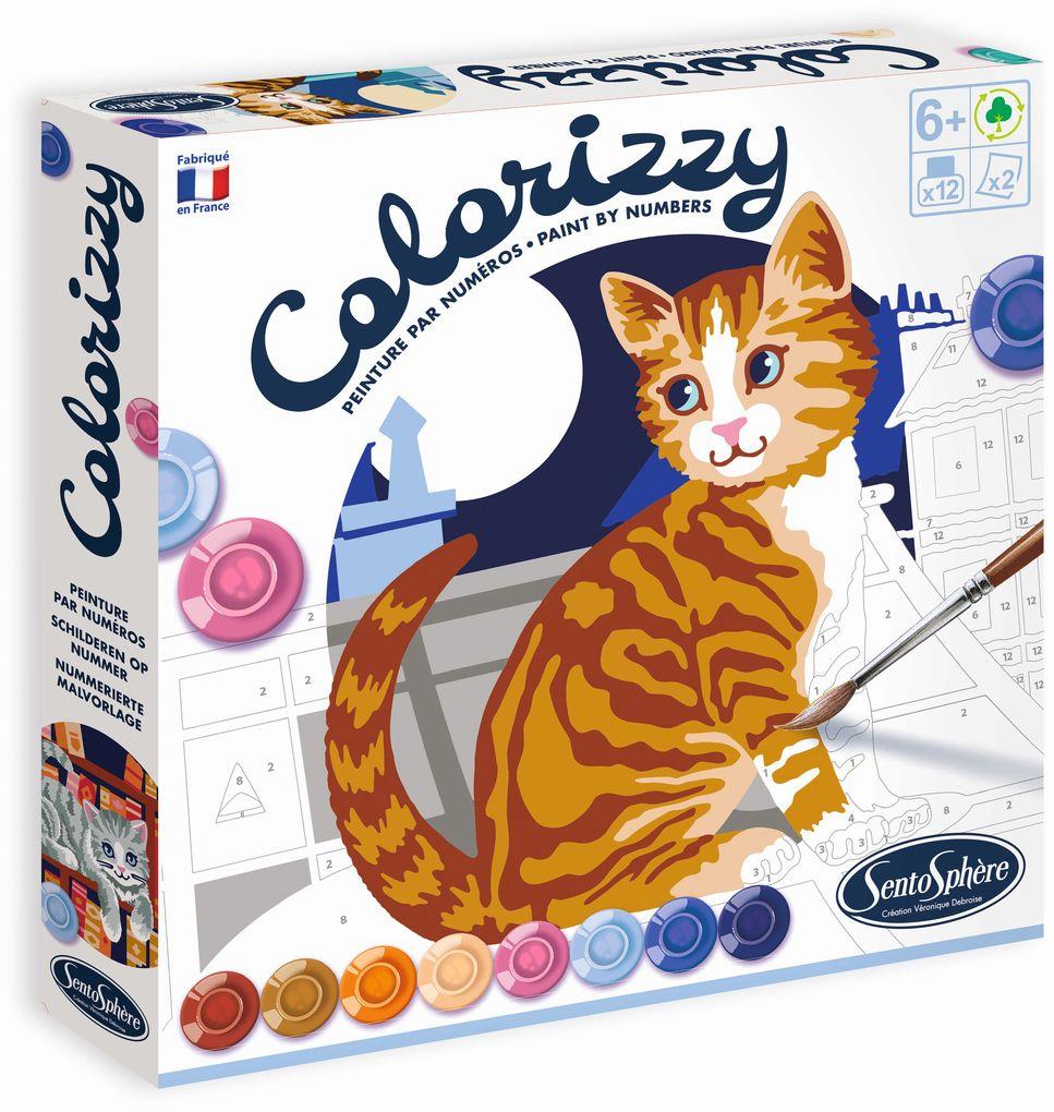 Colorizzy Malen nach Zahlen - Katzen