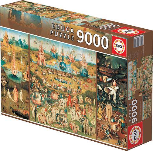 Educa Puzzle. The Garden of earthly Delights 9000Teile