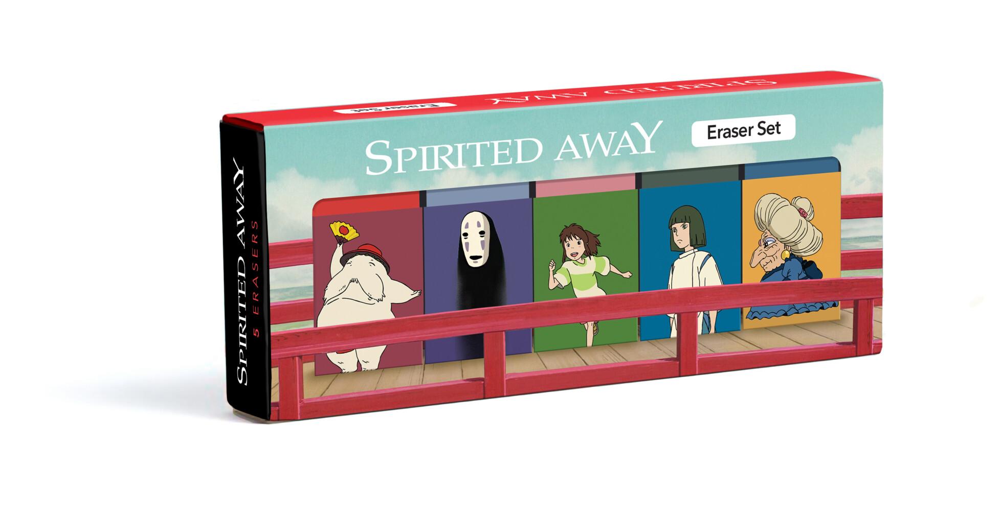 Spirited Away Eraser Set