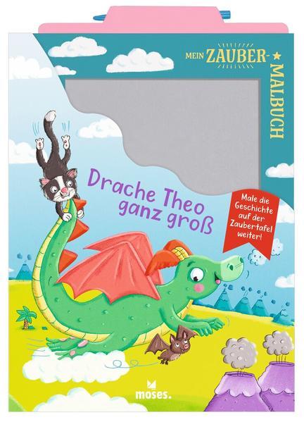 Mein Zaubermalbuch - Drache Theo ganz groß