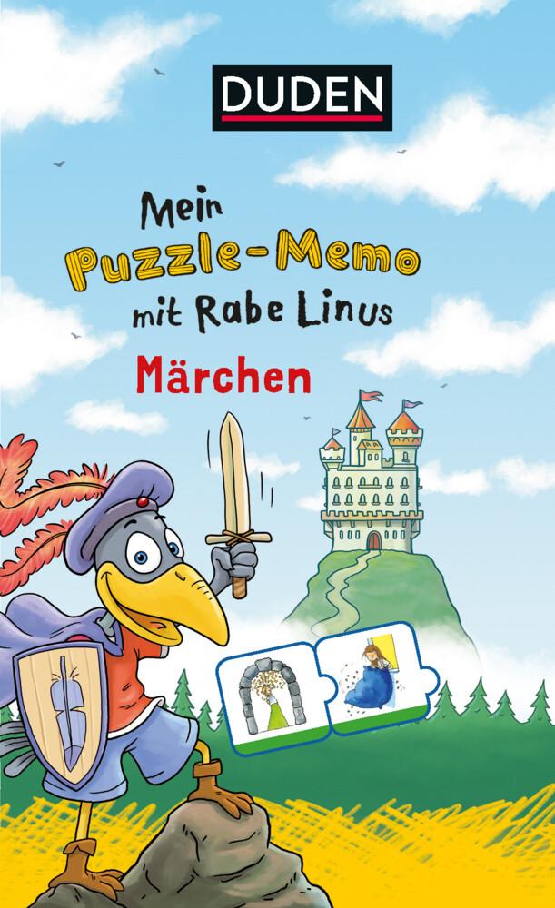 Duden: Mein Puzzlememo mit Rabe Linus ¿ Märchen