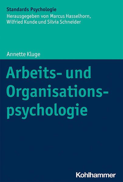 Arbeits- und Organisationspsychologie