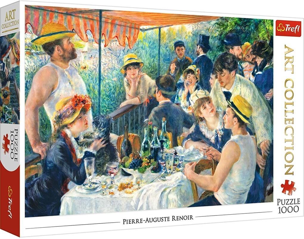 Trefl - Puzzle - Art Collection - Pierre - Auguste Renoir / Mittagessen, 1000 Teile