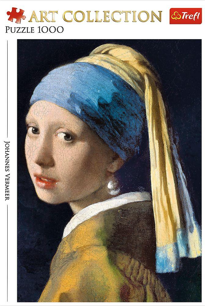 Trefl - Puzzle - Art Collection - Johannes Vermeer / Mädchen mit einem Perlenohrring, 1000 Teile