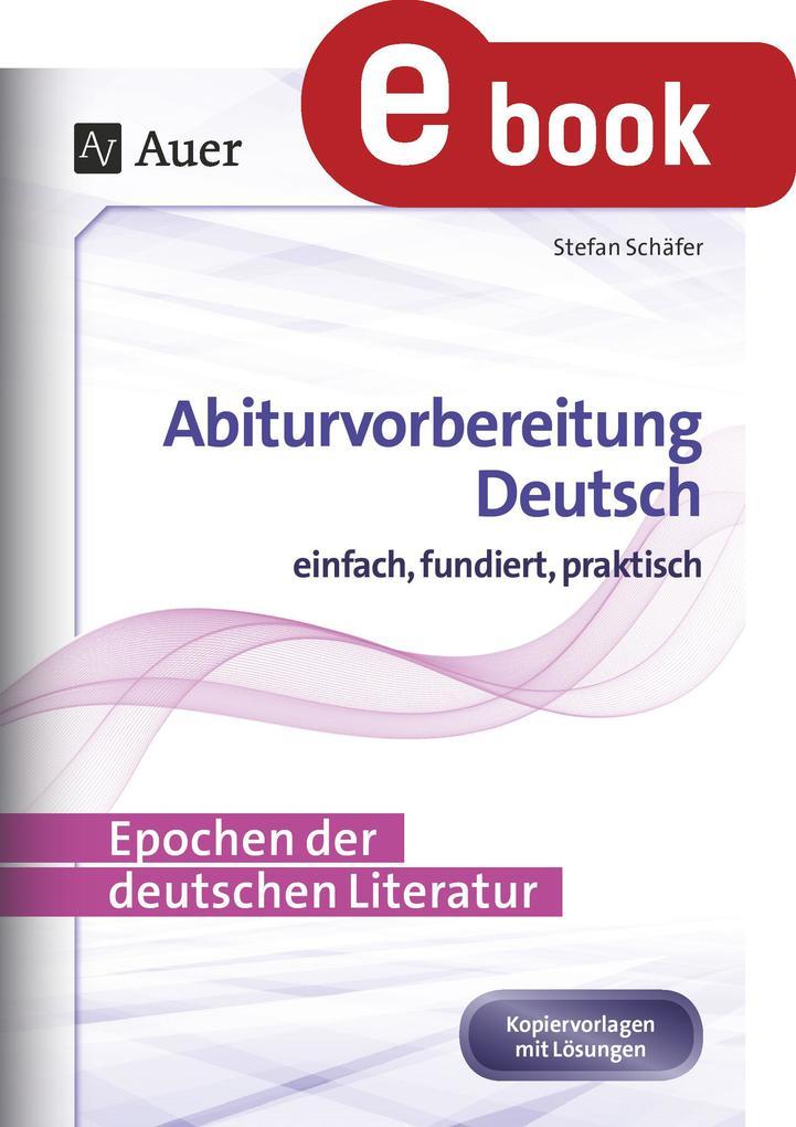 Epochen der deutschen Literatur