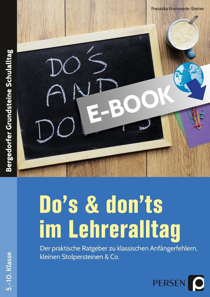 Do's & don'ts im Lehreralltag