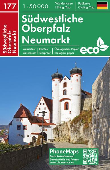 Südwestliche Oberpfalz, Neumarkt, Wander - Radkarte 1 : 50 000