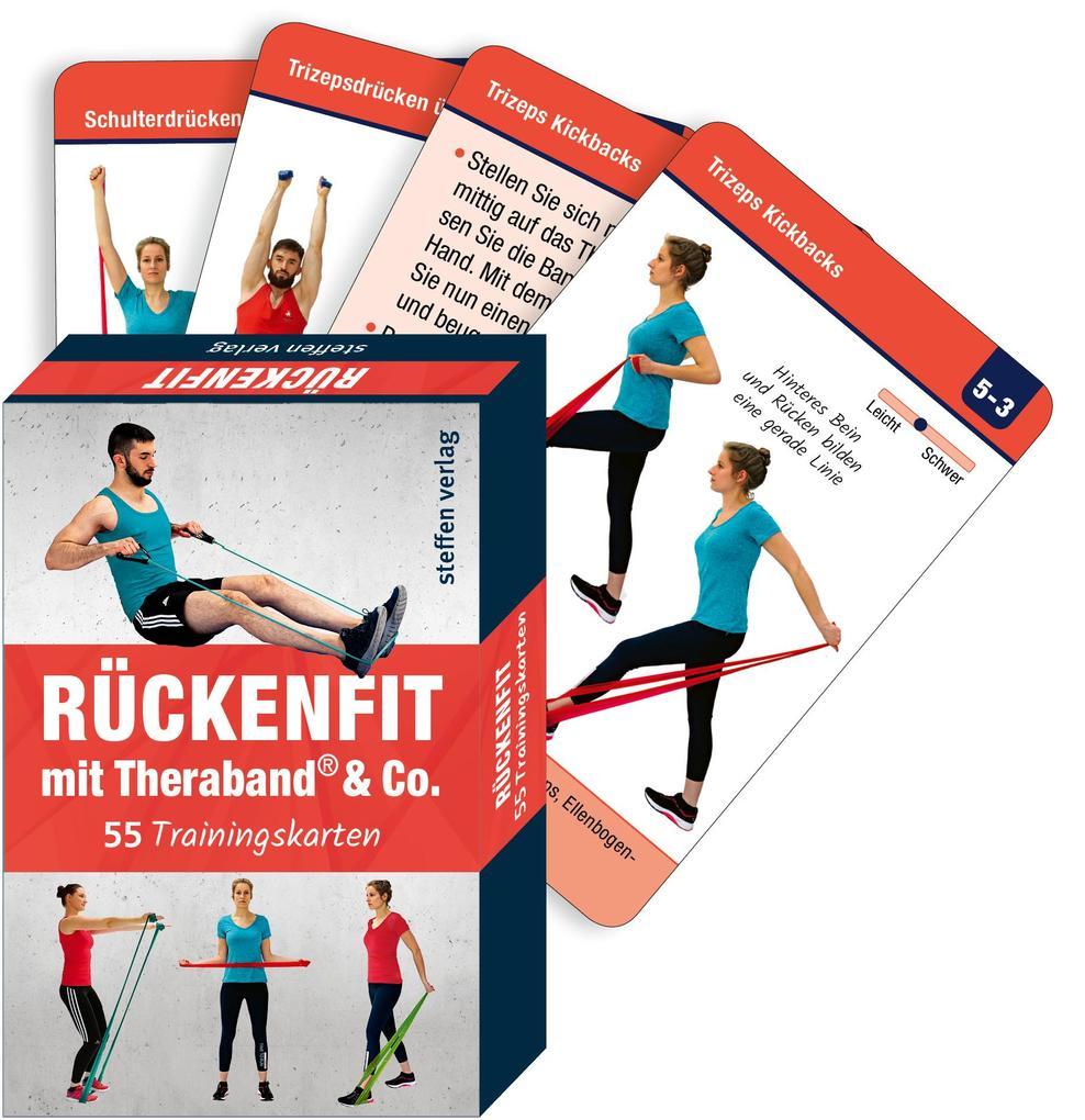 Trainingskarten: Rückenfit mit TheraBand® & Co.