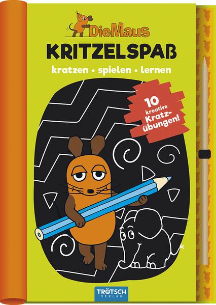 Trötsch Die Maus Kritzelspaß Kratzbuch