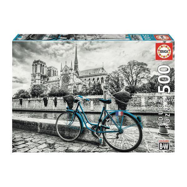 Educa Puzzle - Bike black & white 500 Teile