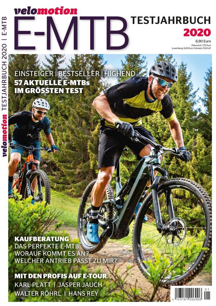 E-MTB Velomotion Testjahrbuch 2020