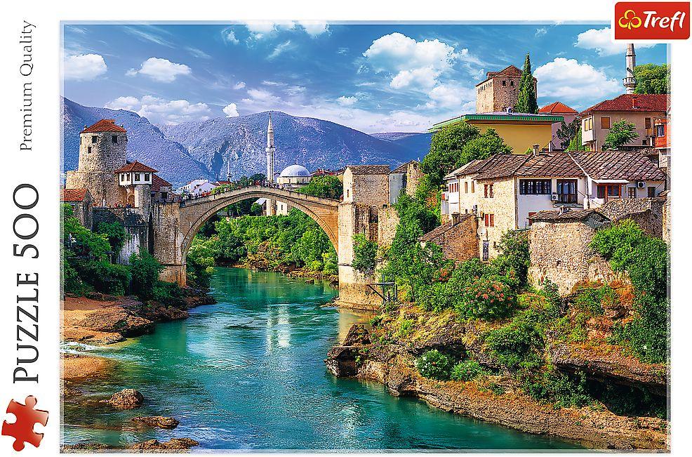 Trefl - Puzzle - Mostar, Bosnien, 500 Teile