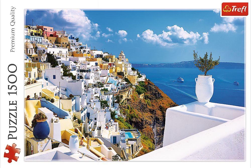 Trefl - Puzzle - Santorini, Griechenland, 1500 Teile