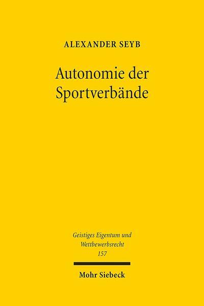 Autonomie der Sportverbände