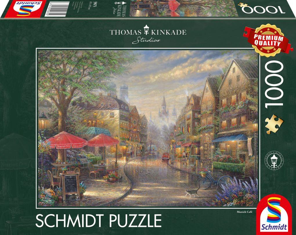 Schmidt Spiele - Cafe in München, 1000 Teile