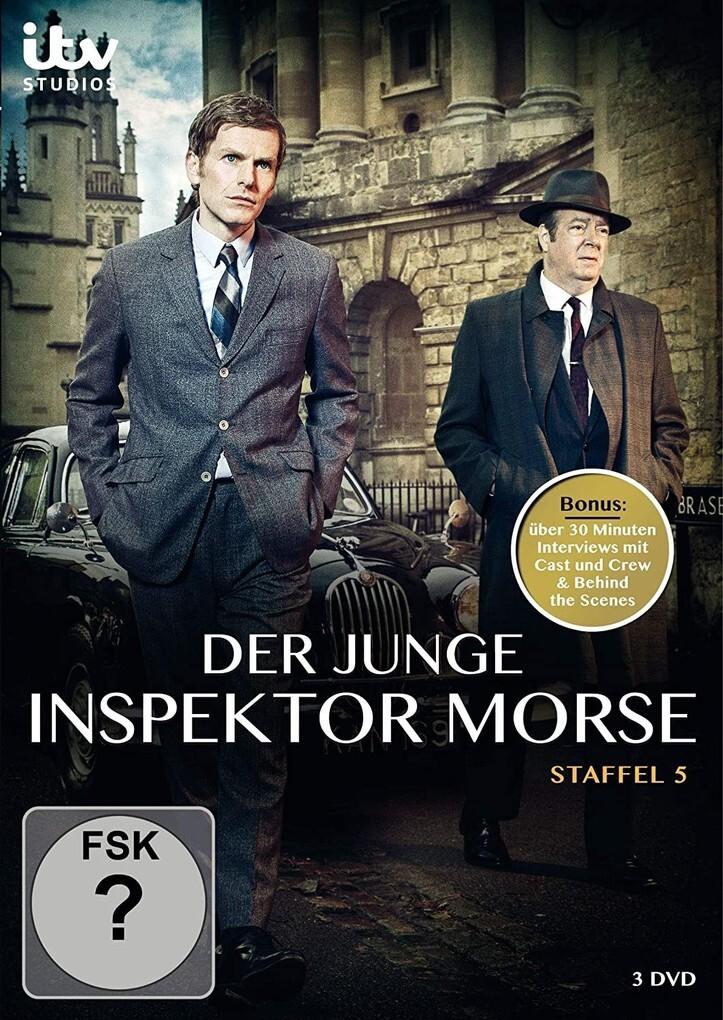 Der junge Inspektor Morse. Staffel.5, 3 DVD, 3 DVD-Video