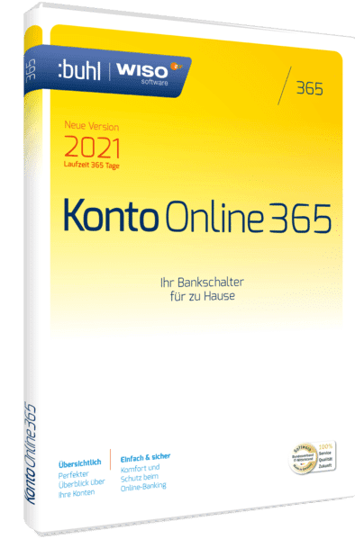 WISO Konto Online 365, CD-ROM