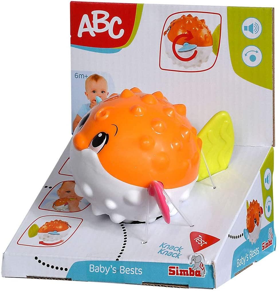 Simba 104010003 - ABC bunter Tastfisch, Fisch