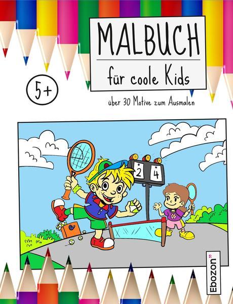 Malbuch für coole Kids